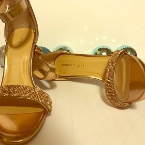 Madden girl heels, heel size 3inches